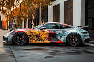 create car wrap design