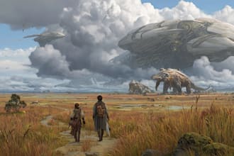 sci fi illustration and sci fi art