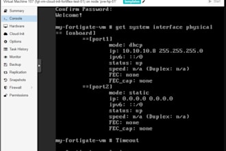 create proxmox cloudinit, configure onprem and cloud server, dedicated server