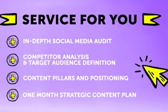 build a strategic social media plan to grow your brand