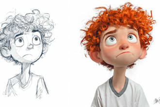 draw you a cartoon character