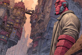 draw a custom cover art for your comic, book or podcast