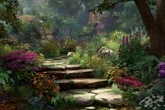 help you design a garden or landscape