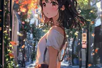 design a anime character