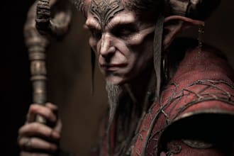 fantasy horror and fantasy horror character