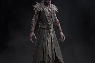 fantasy horror and fantasy horror character