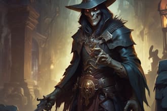 fantasy horror and fantasy horror character