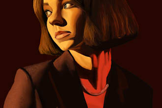 digital portraits with beautiful renders