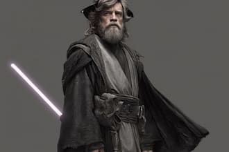 create epic star wars and sci fi illustrations