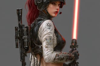 design your sci fi and star wars character