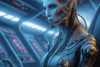 create star wars and sci fi illustration