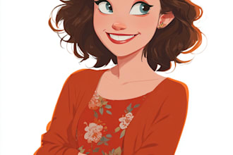 do disney cartoon style
