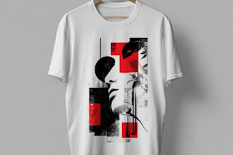 do typography tshirt graphics t shirt and merchandise design