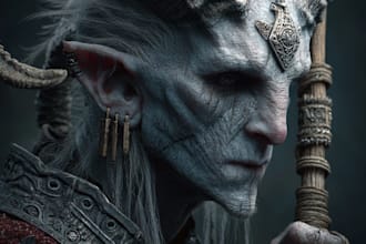 fantasy horror and fantasy horror character