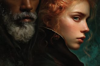 create an epic fantasy book cover