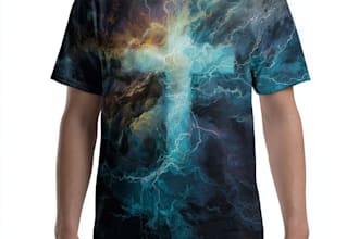 do custom typography christian t shirt design