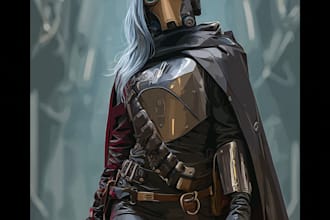 design your sci fi and star wars character