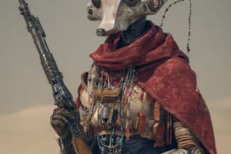 draw your star wars sci fi character art