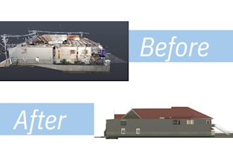 convert point cloud or laser scan to bim in revit