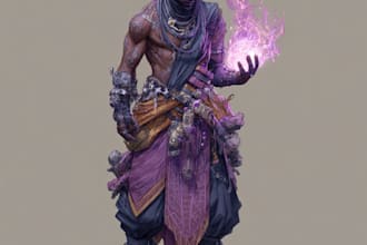 dnd character art and dnd character art