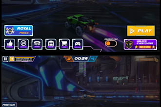 design amazing game ui for you