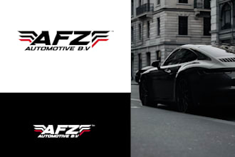 design modern motorsports, automobile, racing logo