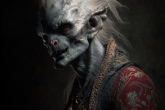 fantasy horror and fantasy horror character