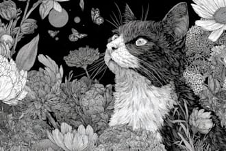 create pen and ink illustrations