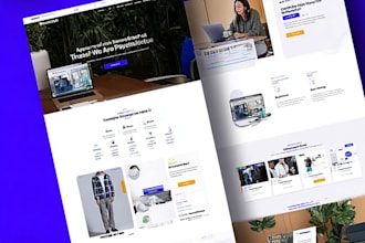 draw a figma website design, website ui ux design