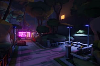 make custom 3d environment vrchat world vrc world virtual world meta vr world