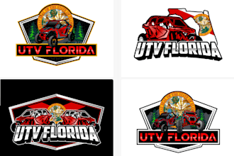 design modern florida logo