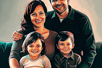 make a stunning family portrait