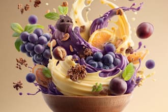 create restaurant menu design, food poster and drink