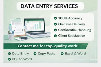 do accurate data entry and fast typing work
