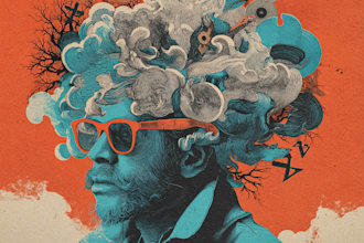 illustrate music album cover artwork, single cover art