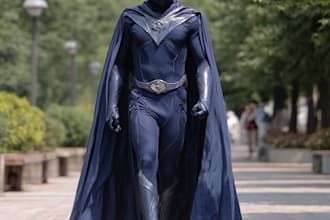 design modern superhero costume