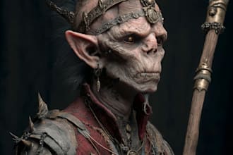 fantasy horror and fantasy horror character