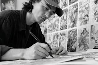 draw anime manga illustration