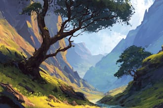 do environment concept art