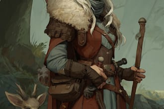 draw your oc and dnd character illustration