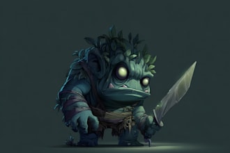 fantasy horror and fantasy horror character