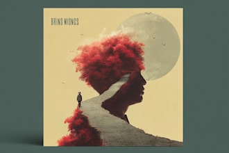 do modern album cover artwork and cd cover