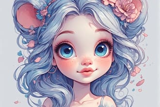 do disney cartoon portrait