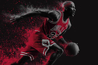 design sports poster, wallpaper for you