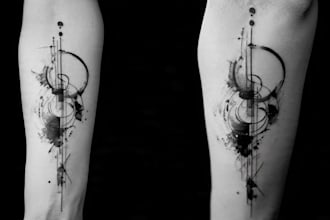 abstract or unique tattoo designs