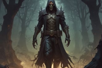 fantasy horror and fantasy horror character
