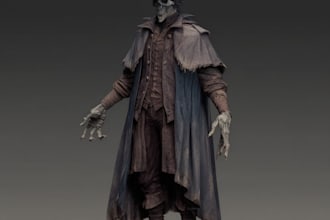fantasy horror and fantasy horror character