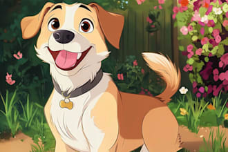 do memorial pet portrait from photo