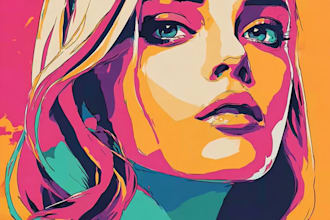 make an awesome pop art portrait from your photo