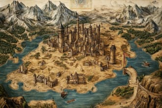 do fantasy map design